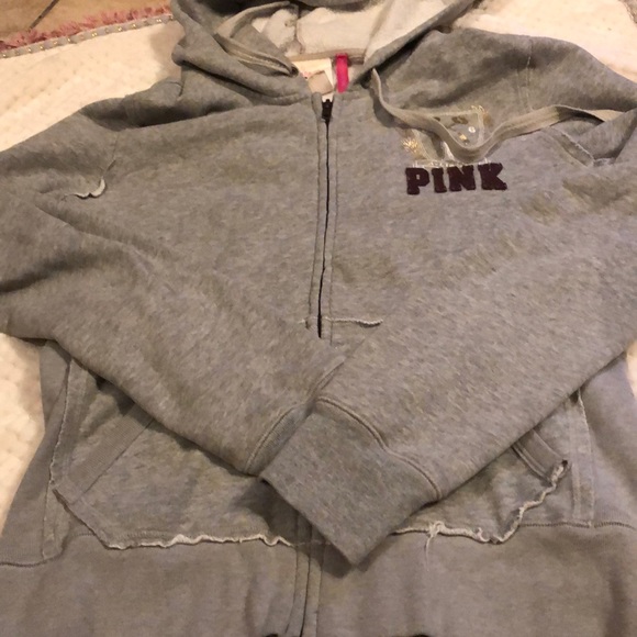 PINK Victoria's Secret Tops - Victoria’s Secret pink hoodie